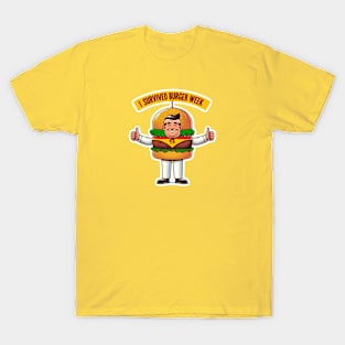 I survived burger week T-Shirt